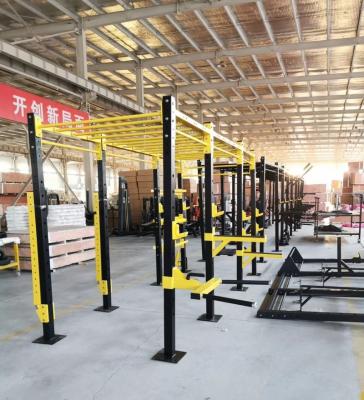 China Commercial Wholesale High Quality Multifunctional Power Cage Equipment Gym Use Cross Fit Rack for sale