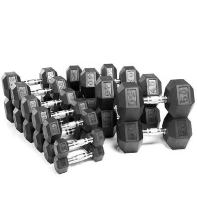 China Lanbo Hex Dumbbell Dumbbell Equipment Hexagon Dumbbell Set Universal Selectable Gym for sale