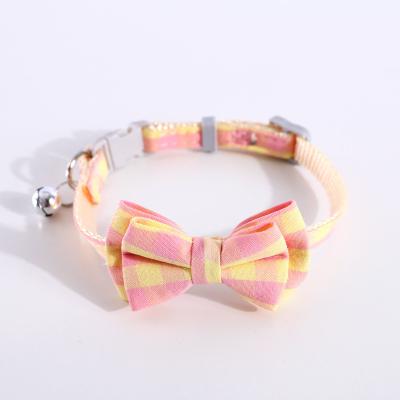 China The JEWELED Jeweled copy of cotton polyester dog collar accessories with bow tie 2022 for sale