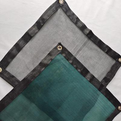 China Outdoor Outdoor Backyard Windshield Mesh Fabric Barrier Screen Privacy Net for sale