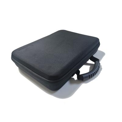 China Portable 1680 Gun Hard Portable Storage Box Shell EVA Carrying Case For Massage D Polyester Muscle Massager Hip Trainer for sale