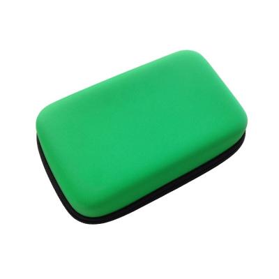 China Custom Size Green Color Zipper Closure Essential Oil Carry Case 42 Lightweight Protective Easy Carry Portable Bottles for sale