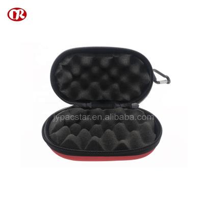 China Eco - Friendly Custom Design Soft Foam Inside Eva Case For Glasses With Metal Hook for sale