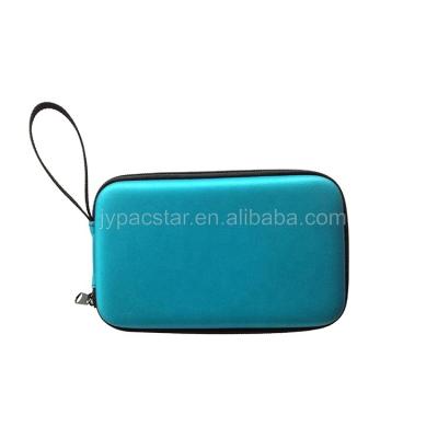 China Durable Outdoor Lightweight PU EVA Camera Bag Blue Color Waterproof Portable Camera Bag for sale