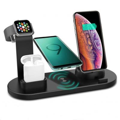 China High Speed ​​QI Qi Multi Function 3 In 1 Wireless Fast Charger Phone Holder Dock Bracket for sale