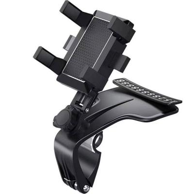 China 2021 new car rotary navigation car phone holder multi-function adjustable phone holder with map parking automotive goods for sale