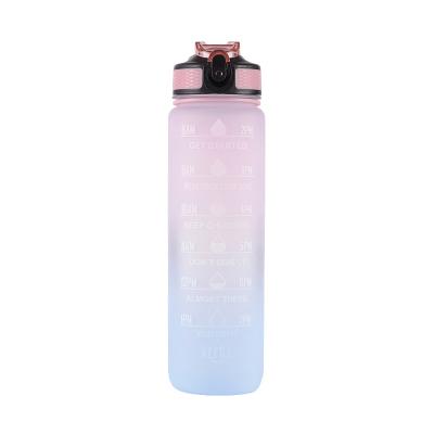 China 1000ml BPA Viable Free Food Safe Plastic Water Bottle Outdoor Sports Drinking Bottle for sale