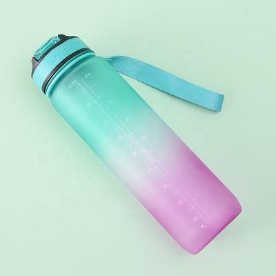 China Viable BPA Free Food Safe Plastic Water Bottle Outdoor Sports Drinking Bottle for sale