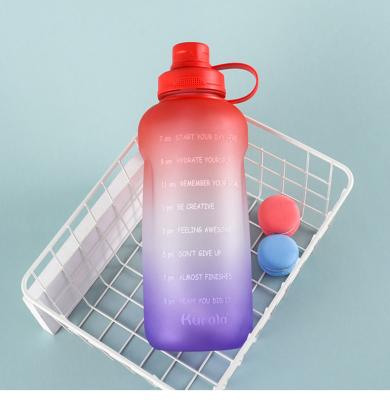 China New Products Sustainable Custom Fitness Motivational Water Bottle Outdoor Bottle Meet Different Needs for sale