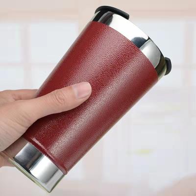 China Durable Stainless Steel Double Wall Insulated Coffee Travel Mug Tumbler for sale