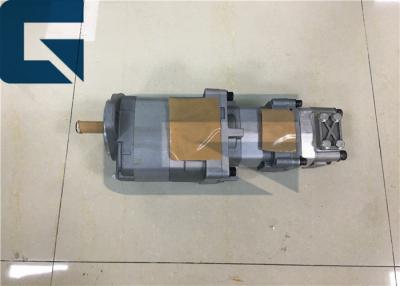 China WA250-3 WA250-3MC Excavator Hydraulic Pump , Wheel Loader Triple Gear Pump 705-57-21000 for sale