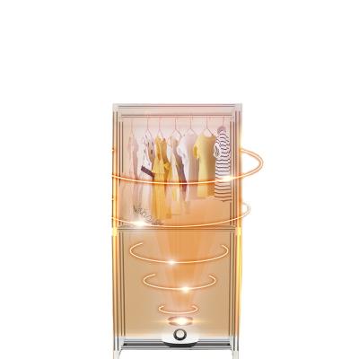 China Outdoor Hot Selling Small Type Compact Clothes Rack Cute Portable Cabinet Design Dryer Machine for sale