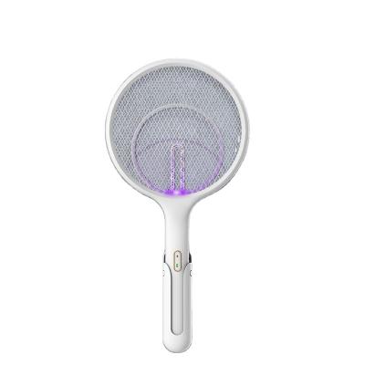 China Viable Rechargeable Electric Mosquito Bat Electric Fly Swatter Mosquito Fly Killer Mosquito Racket for sale