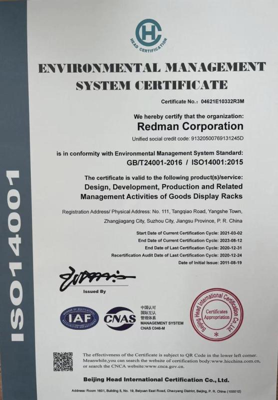 ISO14001 - Redman Corporation