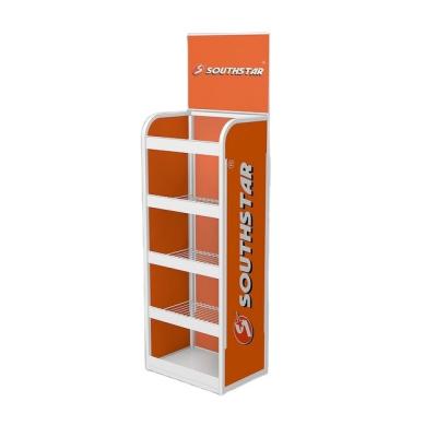 China Wire Shelf Custom Color Guaranteed Unique Popular Quality Metal Food Storage Candy Display Racks for sale