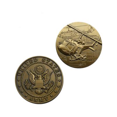 China Wholesale High Quality Metal Antique Imitation Logo Commemorate Badge Coin Custom Work Badges for sale