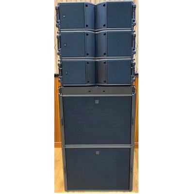 China dual 8inch 2-way professional pro audio line array sound system 730*482*250 mm for sale