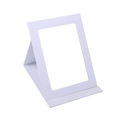 China New Personalized Personalized Carry Small Square Vanity Mirror Students Gift Foldable Makeup Mirror for sale