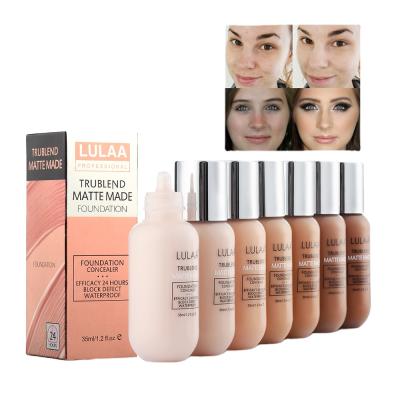 China Waterproof Makeup Foundation Private Label Moisturizer Private Label Makeup Beauty Liquid Foundation for sale