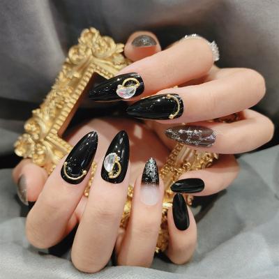 China New Design Designer High Quality Long Press On False Nails Full Cover False Nail for sale