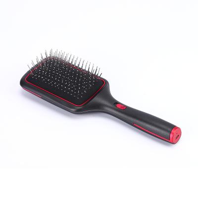 China Comfortable Multifunctional Electric Hair Straightening Brush Flip Airbag Massage Comb for sale