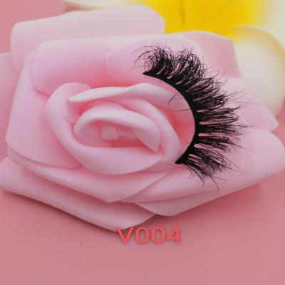 China Superb Quality Logo Custom Box Clear Band Private Mink Lashes Fake Hand Made 3d Mink Eyelashes Single Band for sale