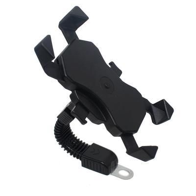 China 2022 New Arrival Adjustable Mobile Phone Holder Motorcycle Adjustable For 360 Degree Rotation Mobile Bracket for sale