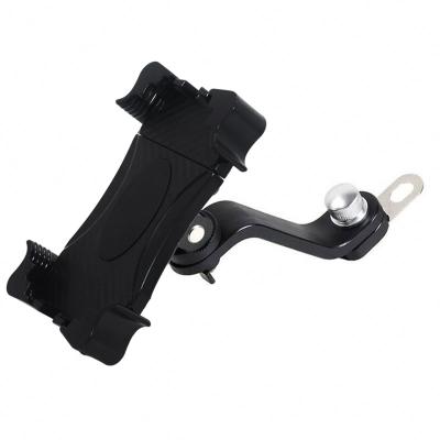 China 2021 Adjustable New Design Motorcycle Mobile Phone Holder Motorcycle Mount Rearview Mirror Phone Holder For Motorbike for sale