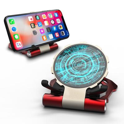 China HMTech New Arrivals Mobile Phone Adjustable Wireless Stand Holder Phone Charger Wireless Charger for sale