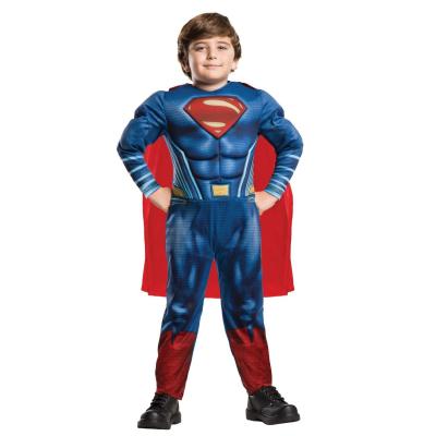 China Super Man Temporary Purchase Clothes Indoor Outdoor Children Gifts Clothes Beauty Team Cosplay Stage Steel Body Costumes for sale