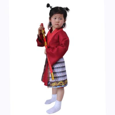 China The Mulan indoor outdoor film of purchase gifts Cosplay costume suits children's Cosplay costumes for sale