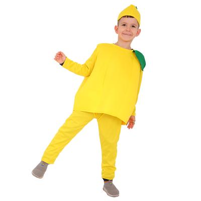 China New Children's Cute One-Piece Cosplay Cartoon Stage Costume To Buy Lemon Indoor Outdoor Lime Yellow Baby Gifts for sale