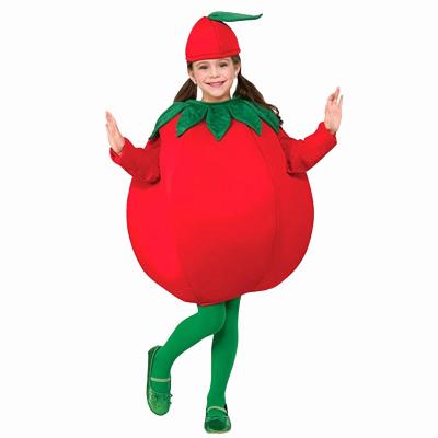 China Plant Decoration Cosplay Tomato Small Shape Costume Halloween Costume Purchase Indoor Outdoor Gifts Children Role Playing Costume for sale