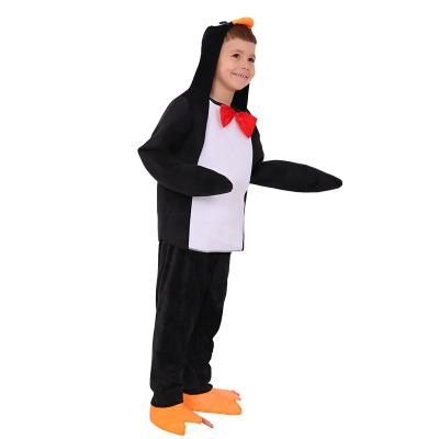 China Buying Penguin Halloween Penguin Cosplay Stage Cosplay Costume Indoor Outdoor Children Gifts Shape Black Overalls Small for sale