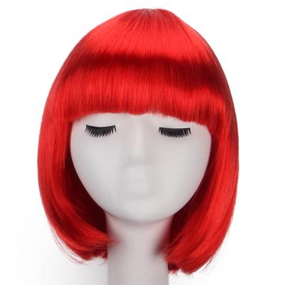 China New Arrival Style Regular Wigs for Women Cheap Colored Women's Synthetic Hair Wigs Hair Vendors Pre Plucked Synthetic Lace Frontal Wig for sale