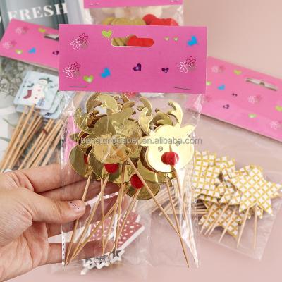 China High quality waterproof paper EASTTERN PARTY hot sale toothpick nation flags decorations cupcake flag picks wholesale for sale