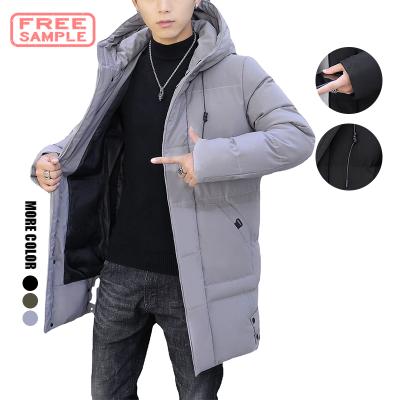 China 2021 Fashionable Men's Coats Fashionable Stylish Customized Viable OEM Stylish Down Coat Long Couple Regular Jacket Fleece Jacket for sale