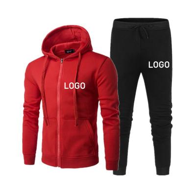 China High Quality Viable Custom Vintage 2021 Kpop Embossed Custume Gray No String Cotton Full Silk Zipper Streetwear Sets Hoodie Set for sale