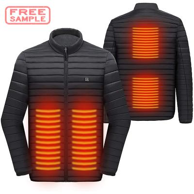 China Best Selling FREE SMAPLE Windproof Blast Washed Heated Jacket With Battery Pack Heating Mens Jackets Heated Jacket For Men for sale