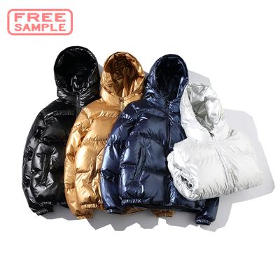 China SMAPLE LIBRE Viable Plus Size Chaquetas Hombre Loose Mens Stripper Jacket With Hood Down Coat for sale