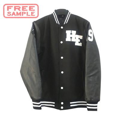 China SMAPLE Ball Opportunity Baseball Jacket Mens Baseball Jacket Reversible FREE Oversized Custom for sale