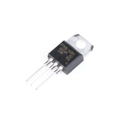 China Original genuine electrical equipment BTA06-600CRG TO-220-3 6A/600V integrated triac for sale