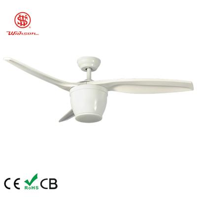 China China manufacturer innovative design 52'' abs blade mute motor ceiling fan with light for sale