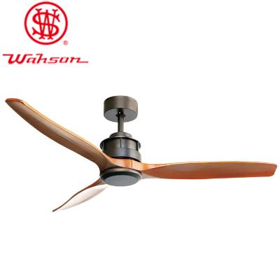 China 52 inch High quality antique ceiling fans Best Price Solid wood blade energy saving ceiling fan zu verkaufen