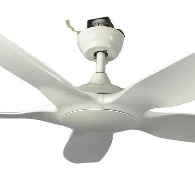 Cina copper DC motor ceiling fan energy saving 5 blades home light modern fan without lamp in vendita