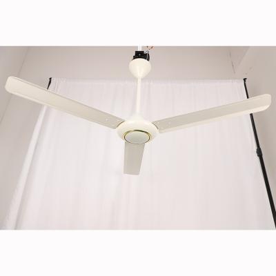 China 56 inch economic ceiling fan steel blades wall control for sale