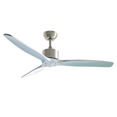 China Factory direct 52 inch ac dc motor remote control solid wood ceiling fan with CE ROHS CB zu verkaufen