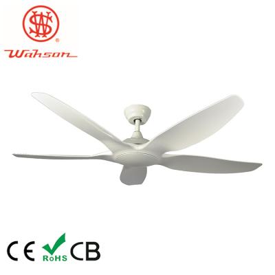 Κίνα copper DC motor ceiling fan energy saving 5 blades home light modern fan without lamp προς πώληση