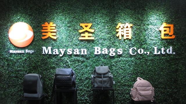 Verified China supplier - Guangzhou Maysan Bags Co., Ltd.