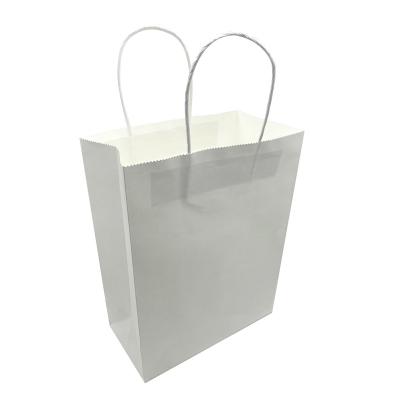 China Custom Logo Size Color Cheap Food Recyclable Take Away Bown Kraft Paper Bag With Handle for sale